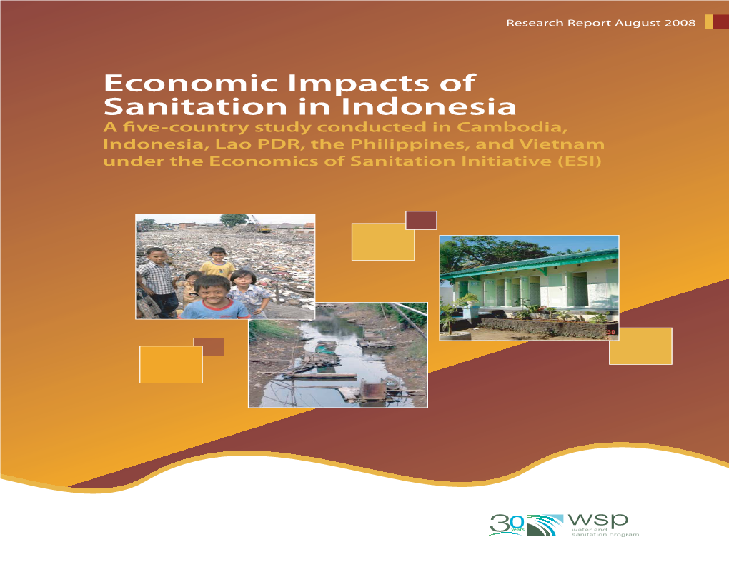 Economic Impacts of Sanitation in Indonesia