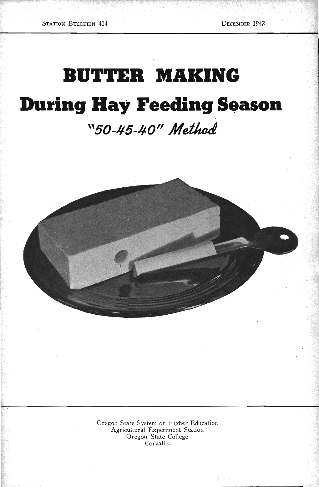 During Hay Feeding Season "50-45-40" Iweihad