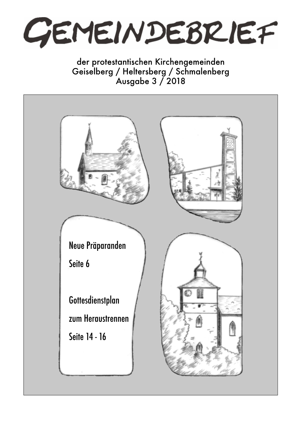 Neue Präparanden Seite 6 Gottesdienstplan Zum