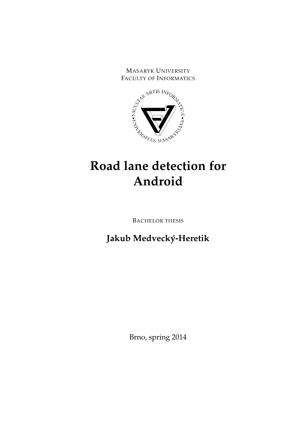 Road Lane Detection for Android