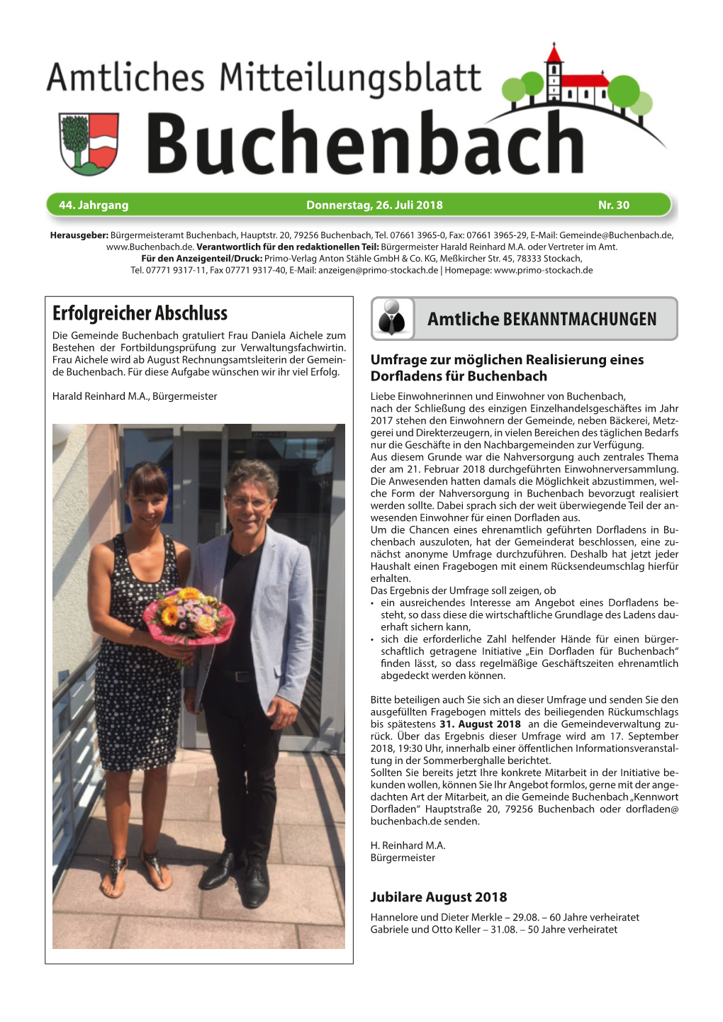 Mitteilungsblatt KW 30