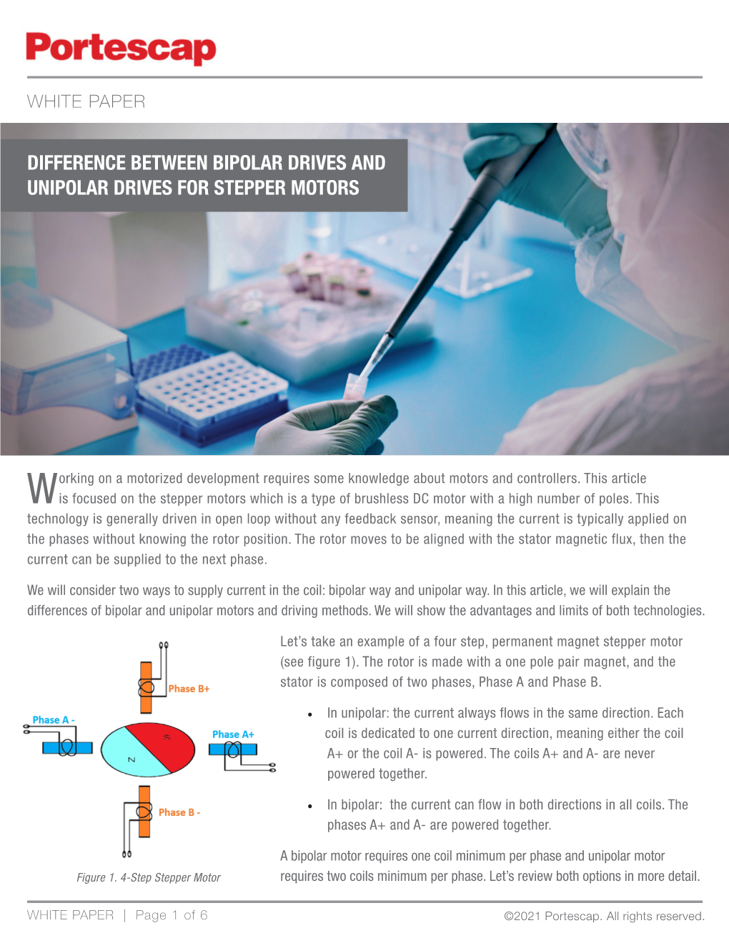 Difference Between Bipolar Drives and Unipolar Drives for Stepper Motors