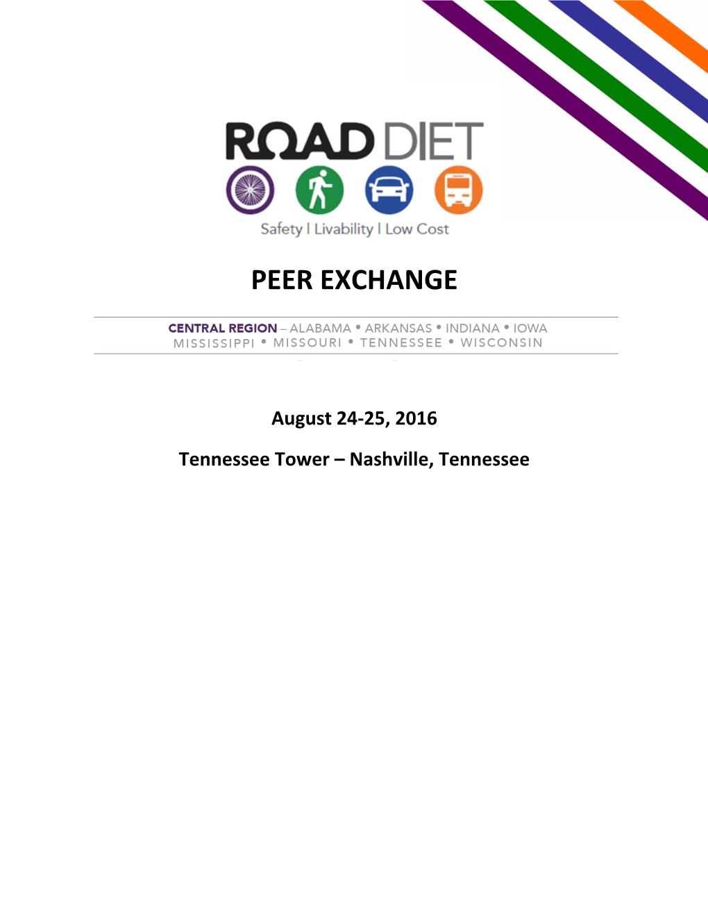 US DOT FHWA's Summary of Road Diet Peer Exchange