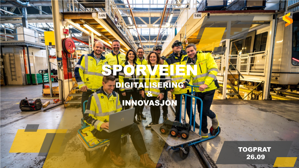 Sporveien Digitalisering & Innovasjon