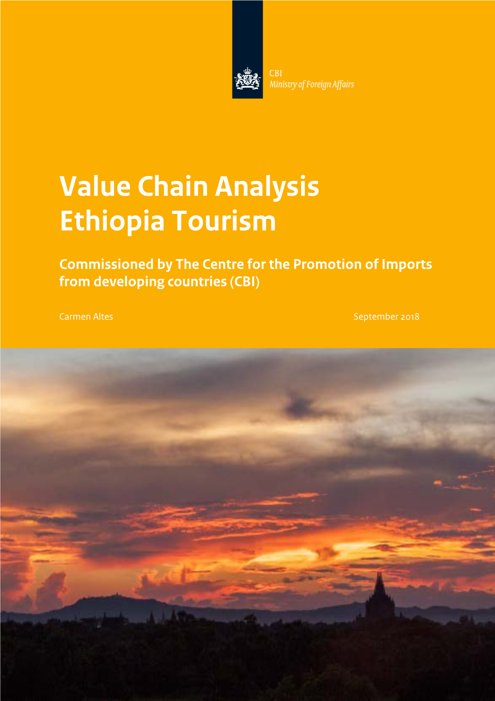 Value Chain Analysis Ethiopia Tourism