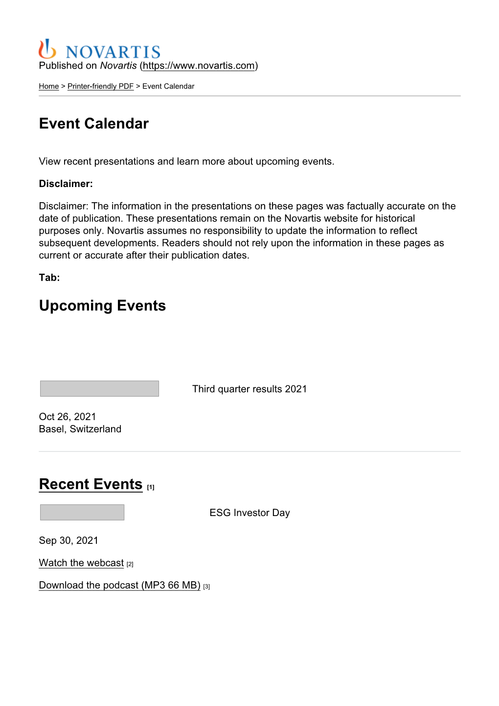 Event Calendar