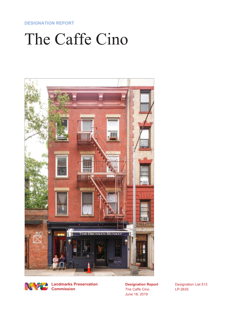 The Caffe Cino