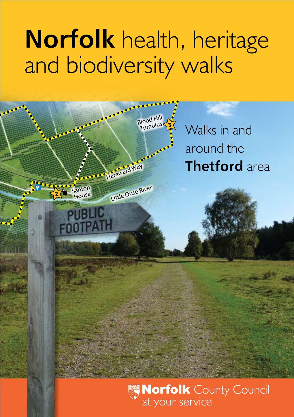 Thetford Area Hereward Way P 2 Santon House Little Ouse River