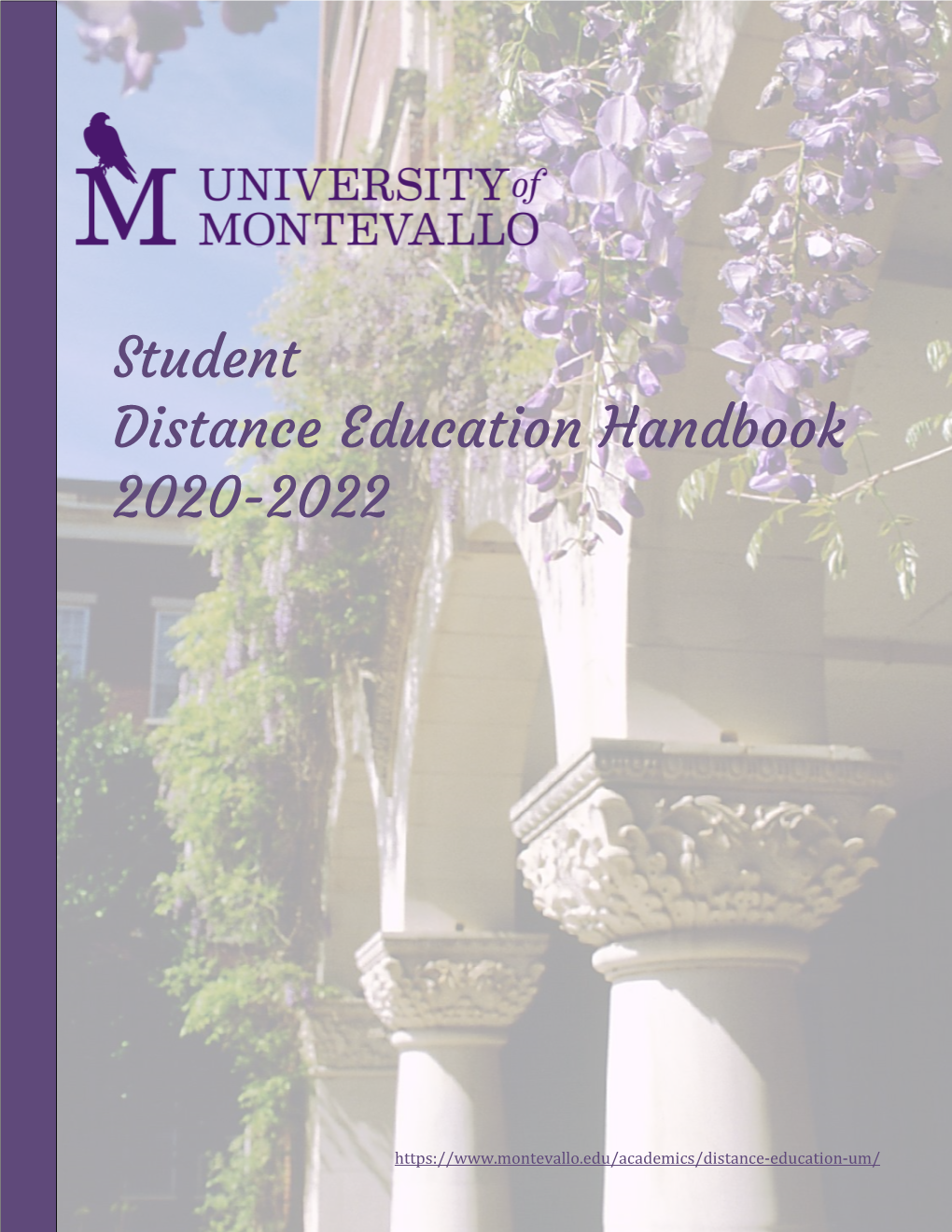 University of Montevallo Student Distance Education Handbook