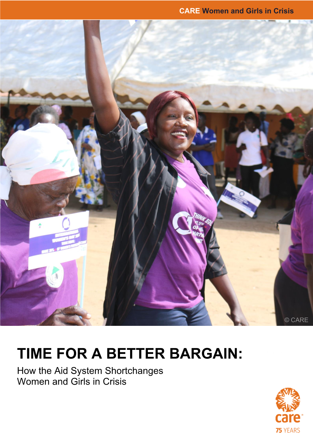 Time for a Better Bargain: How the Aid System Shortchanges Women And