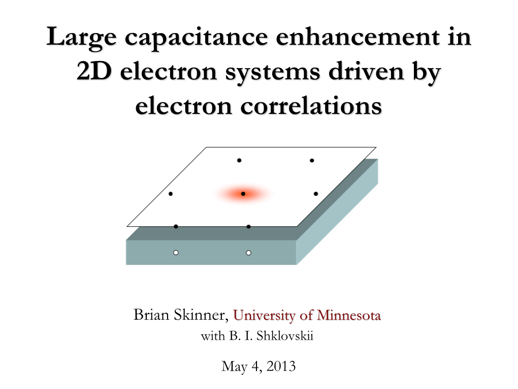 Large Capacitance Enhancement in 2D Electron Systems Driven by Electron Correlations