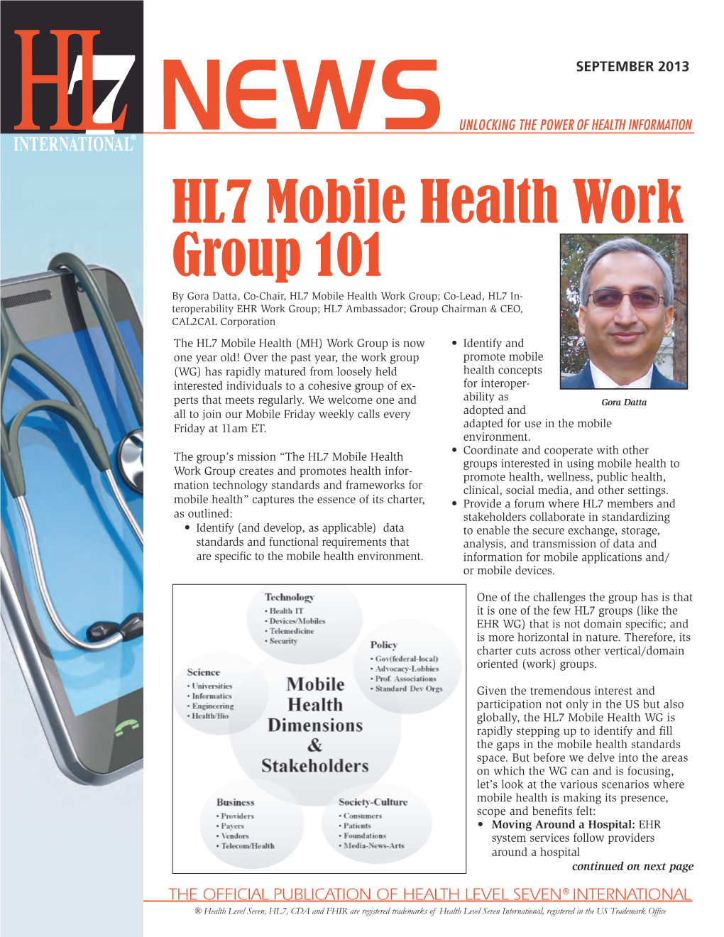 HL7 Mobile Health Work Group