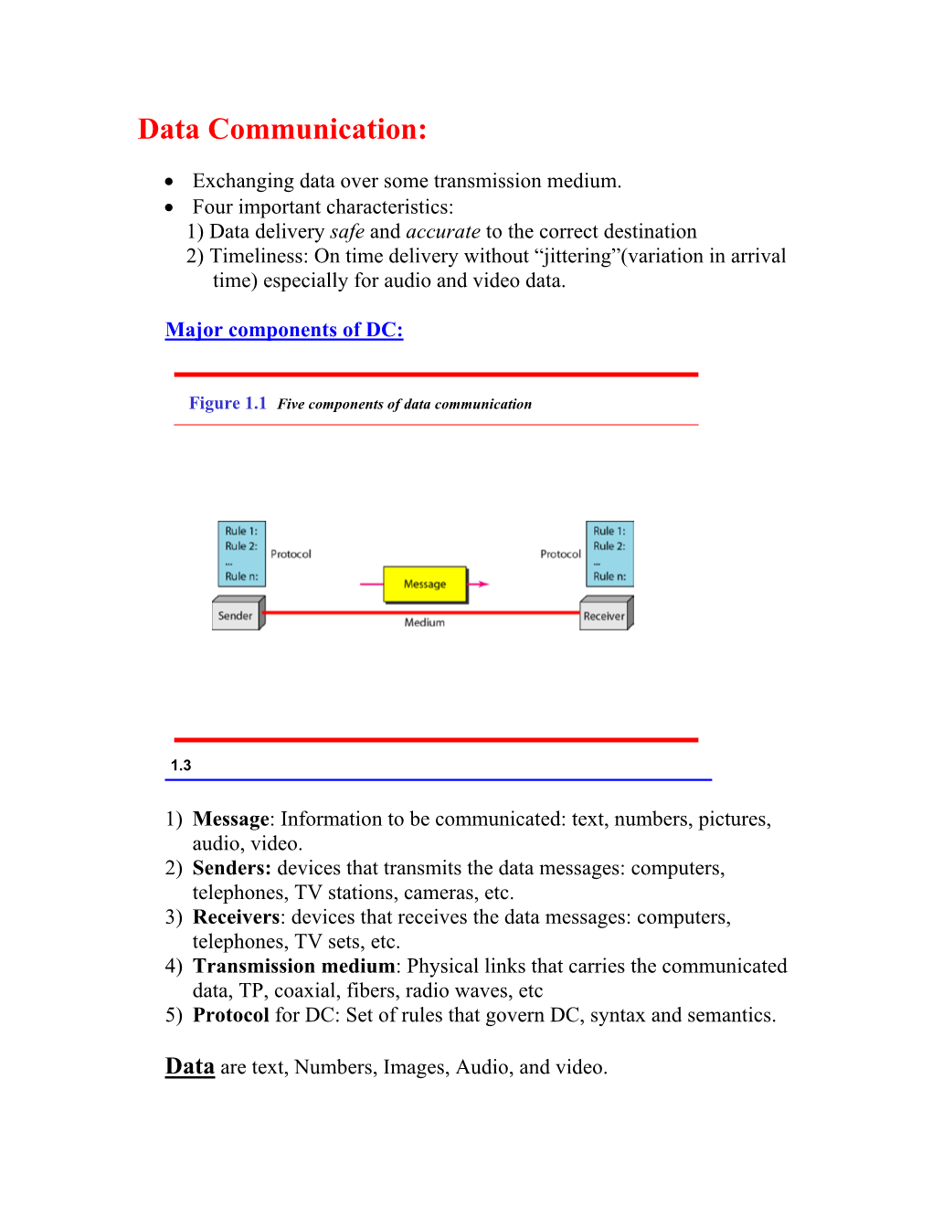 Data Communication