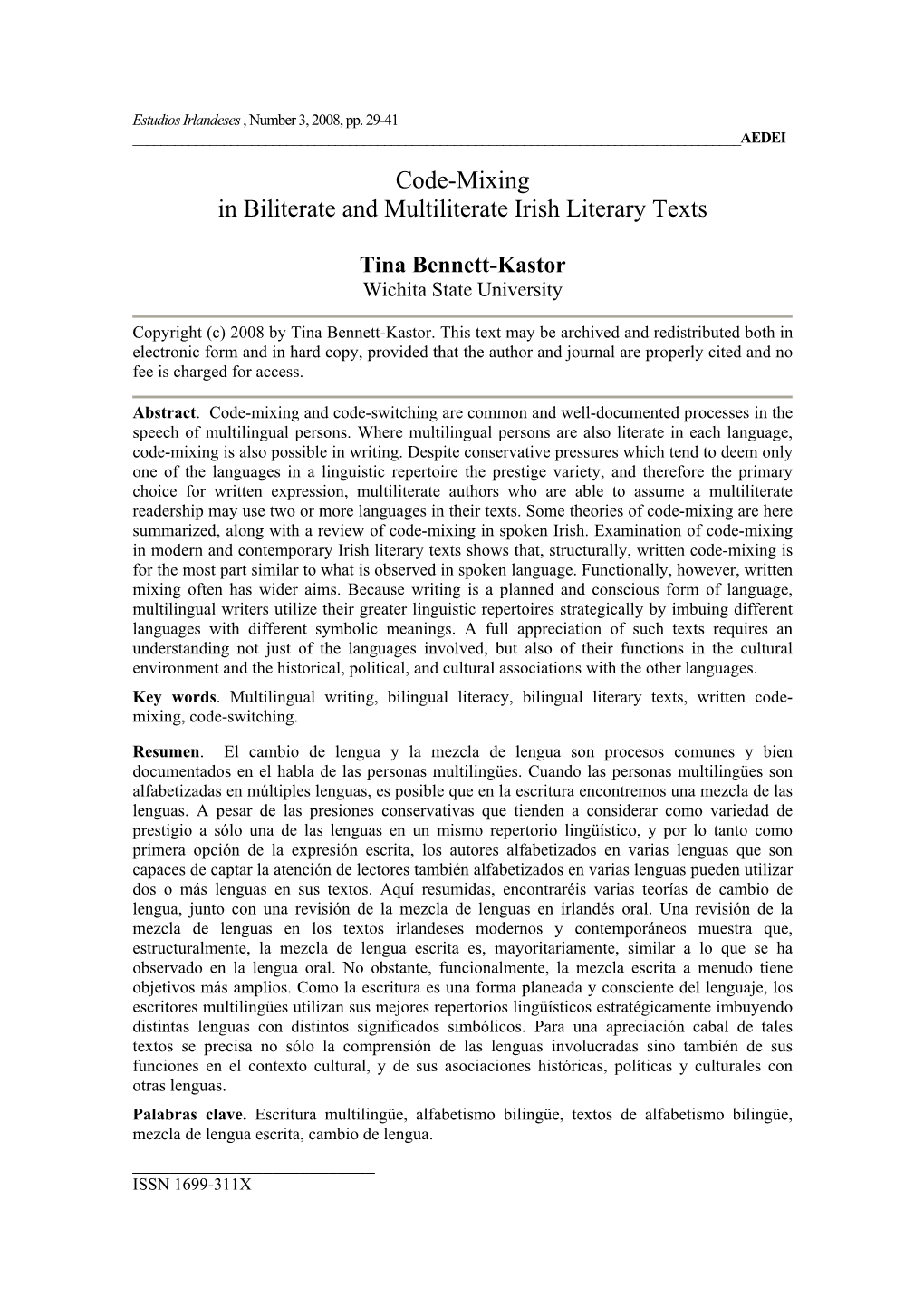 Code-Mixing in Biliterate and Multiliterate Irish Literary Texts