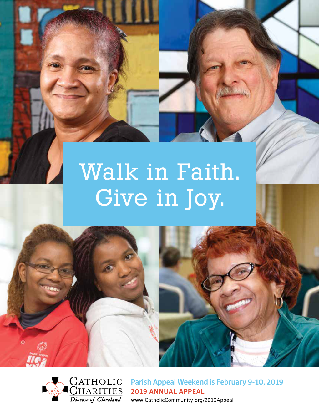 Walk in Faith. Give in Joy