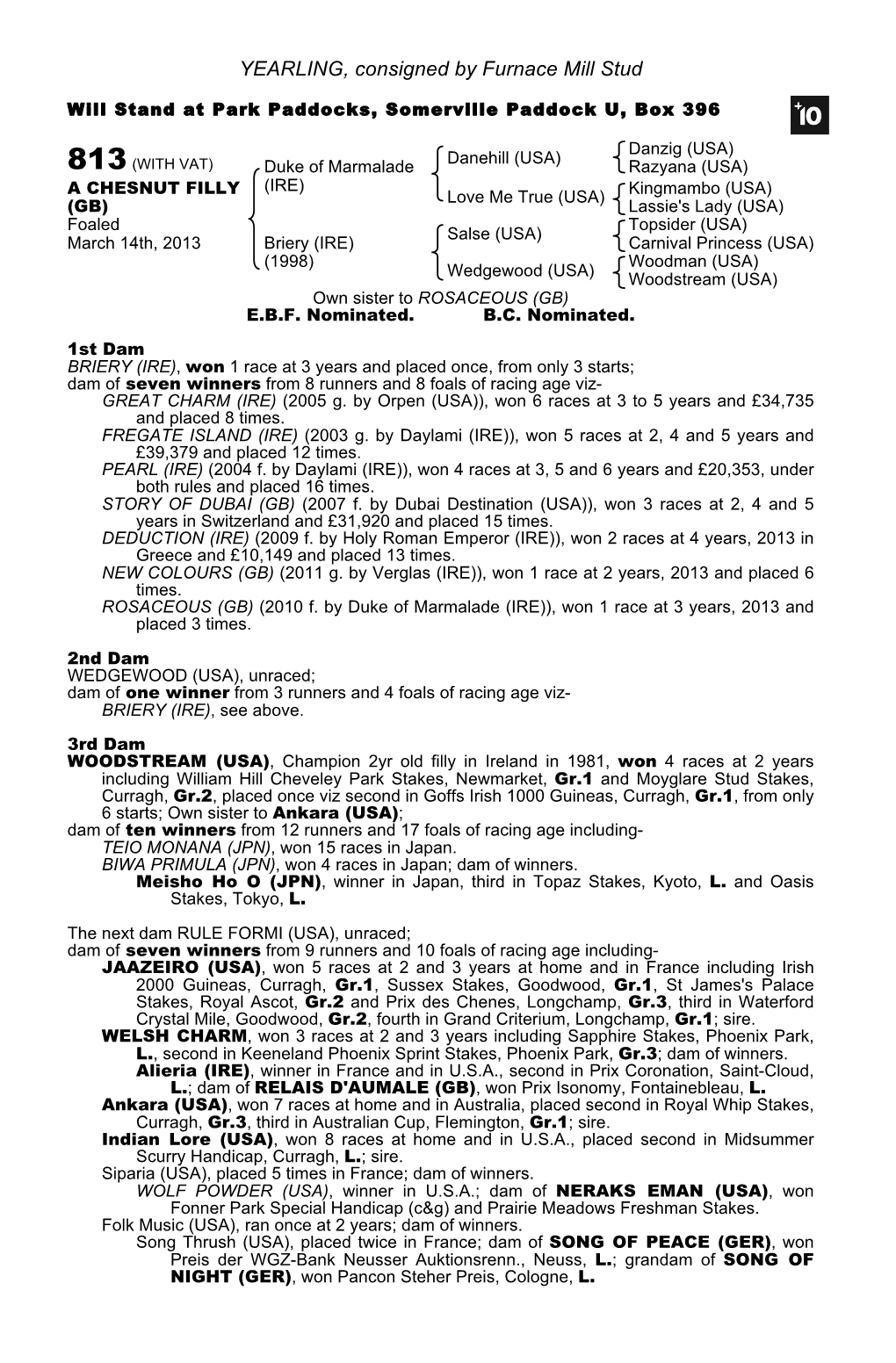 Tattersalls October Yearling Sale Book 1