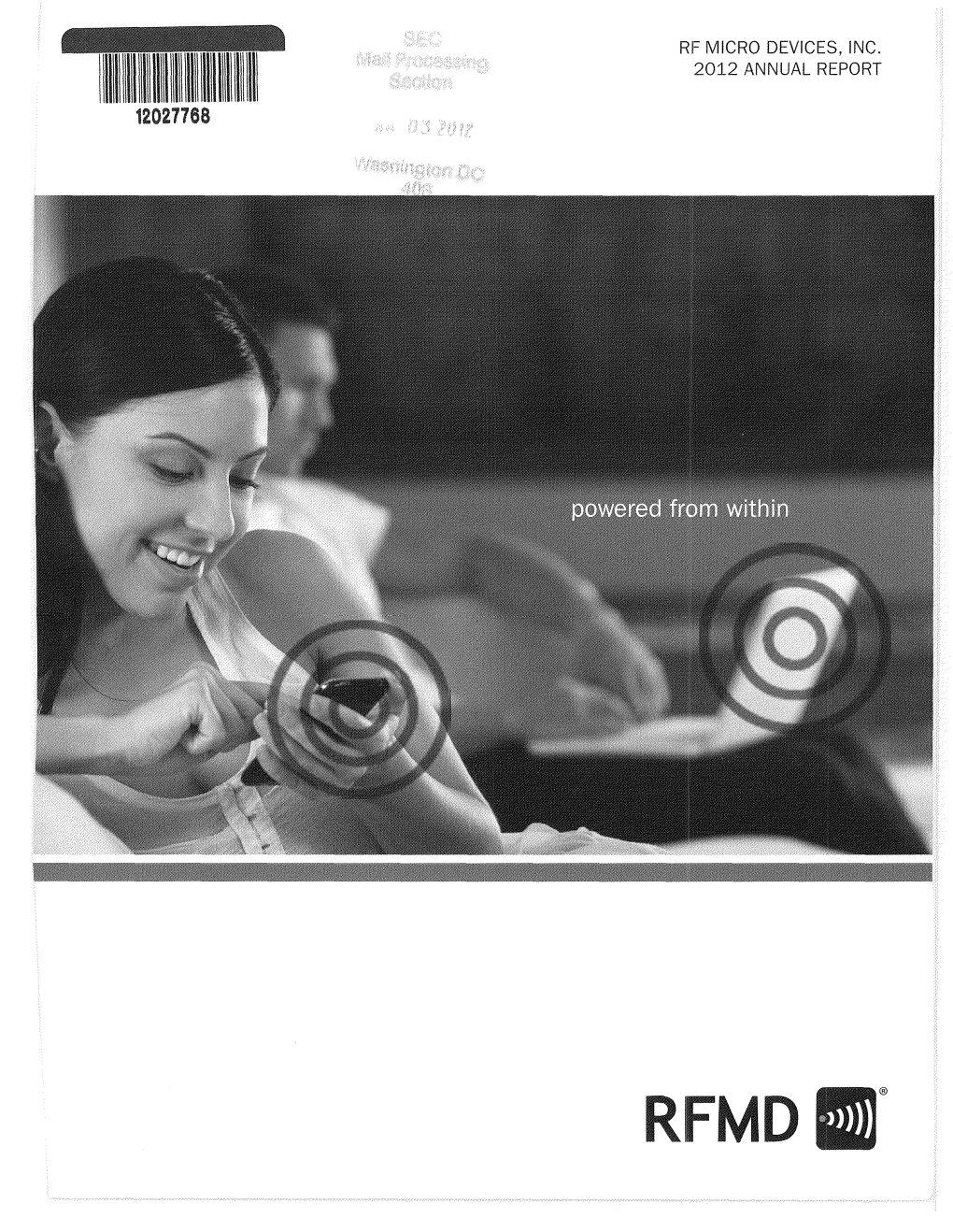 Rf Micro Devices Inc 2012 Annual Report