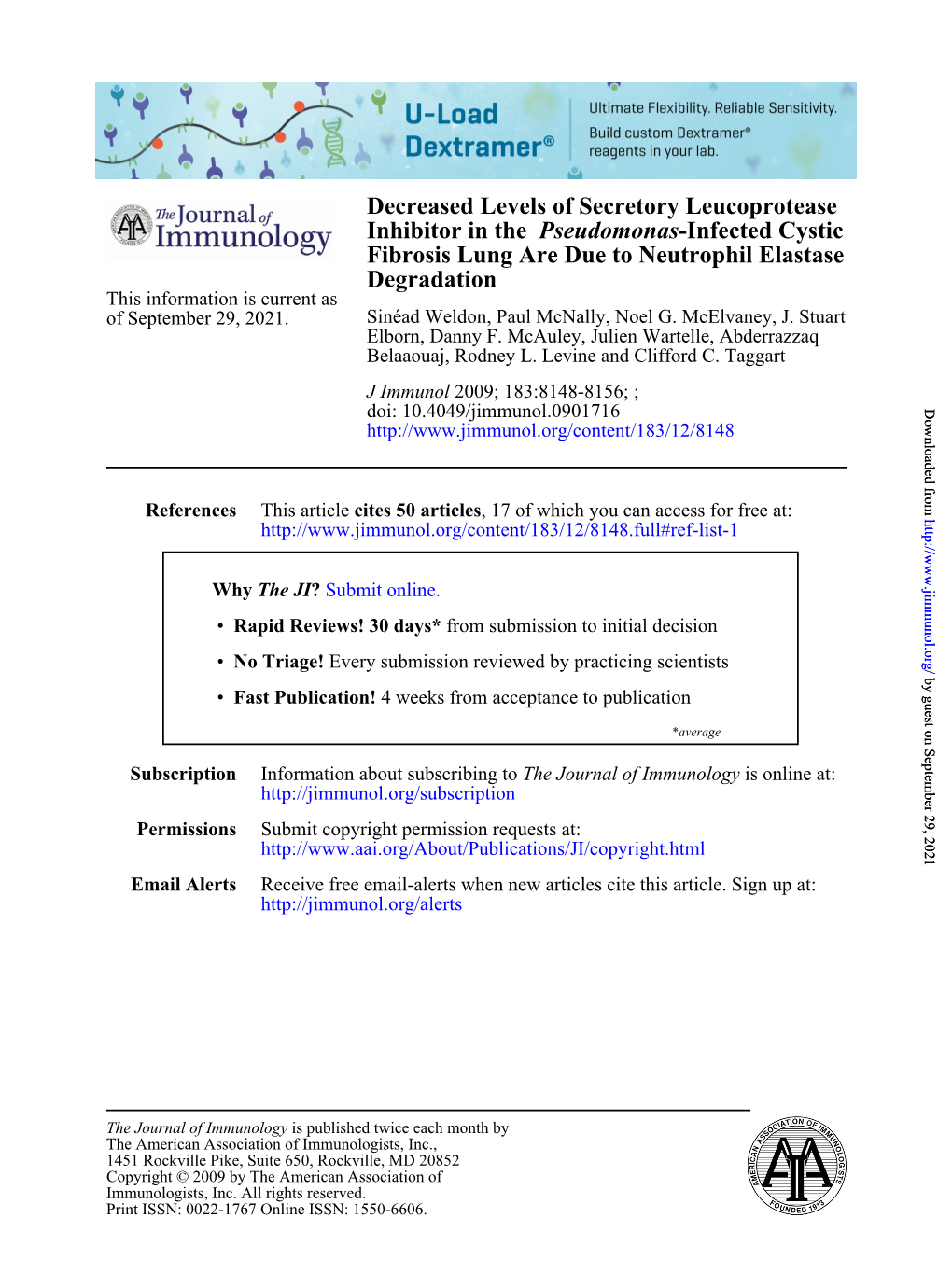 Degradation Elastase Fibrosis Lung Are Due to Neutrophil