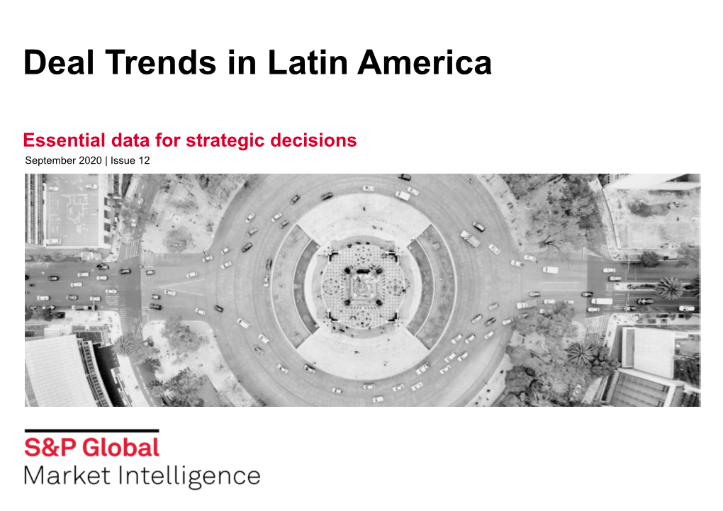 Deal Trends in Latin America