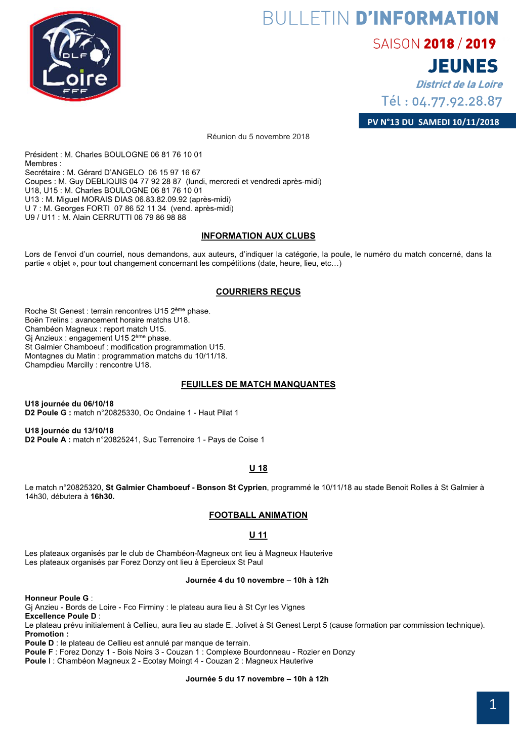 Bulletin D'information Jeunes