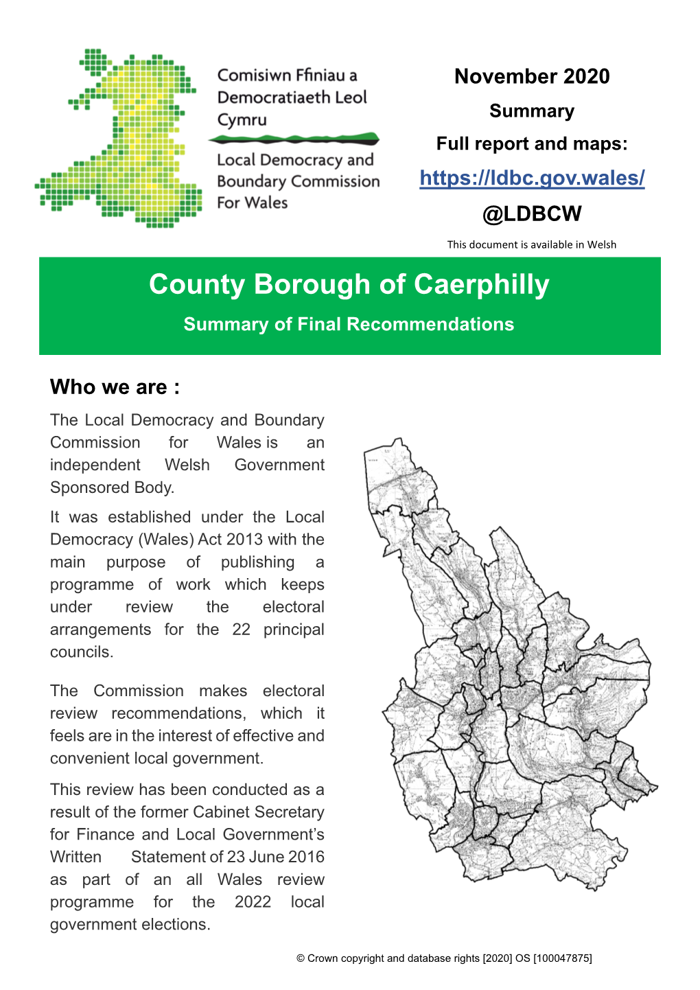 County Borough of Caerphilly