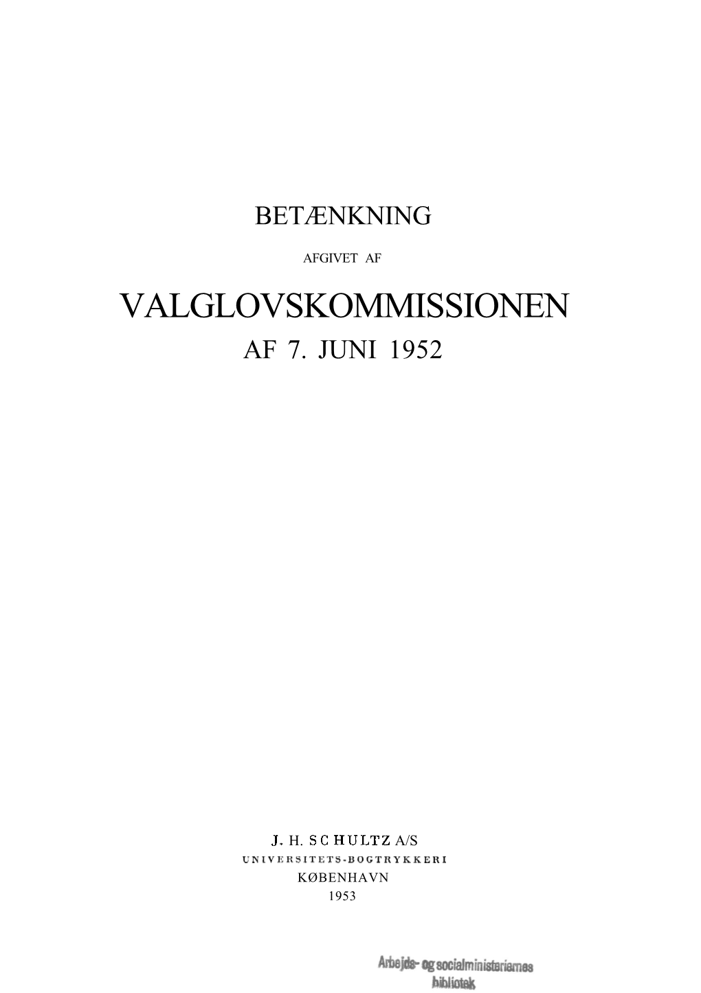 Valglovskommissionen Af 7