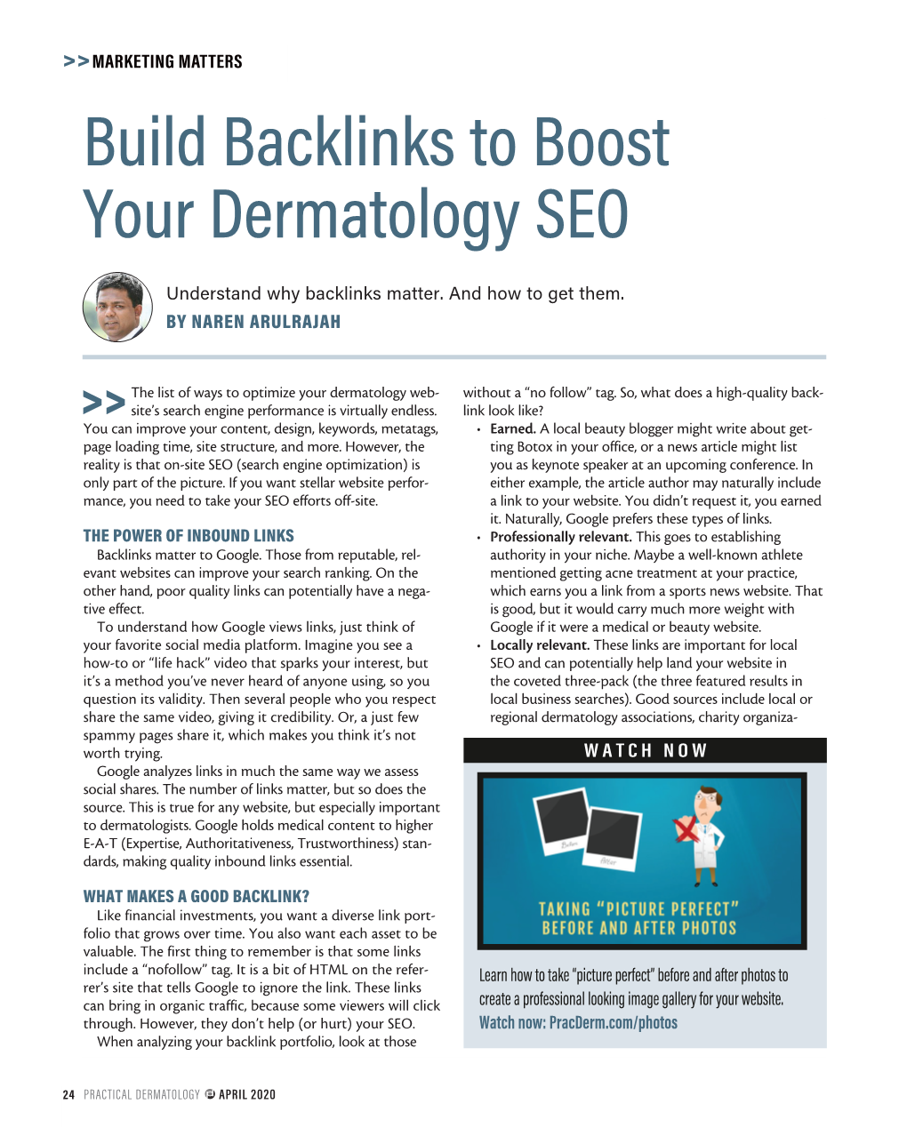 Build Backlinks to Boost Your Dermatology SEO