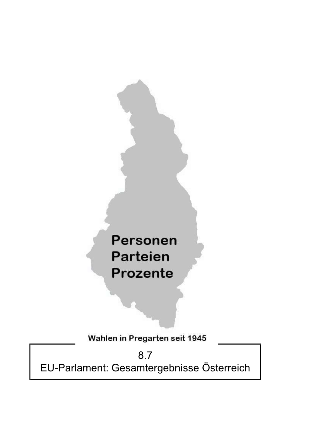 8.7 EP-Gesamtergebnisse Österreich