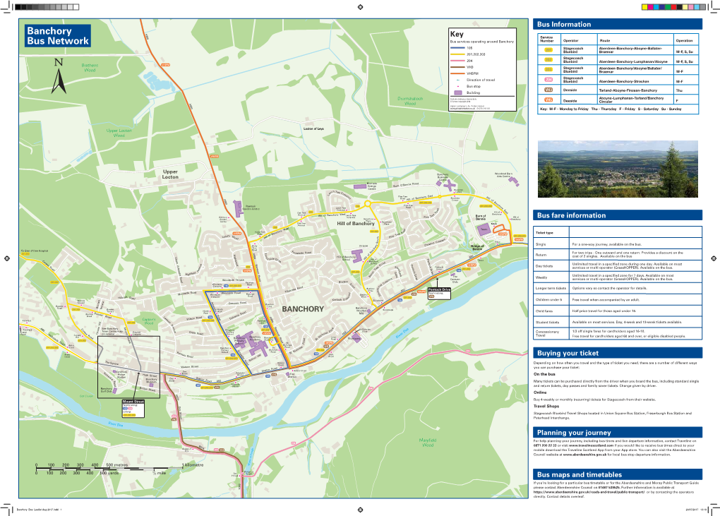 Banchory Bus Network