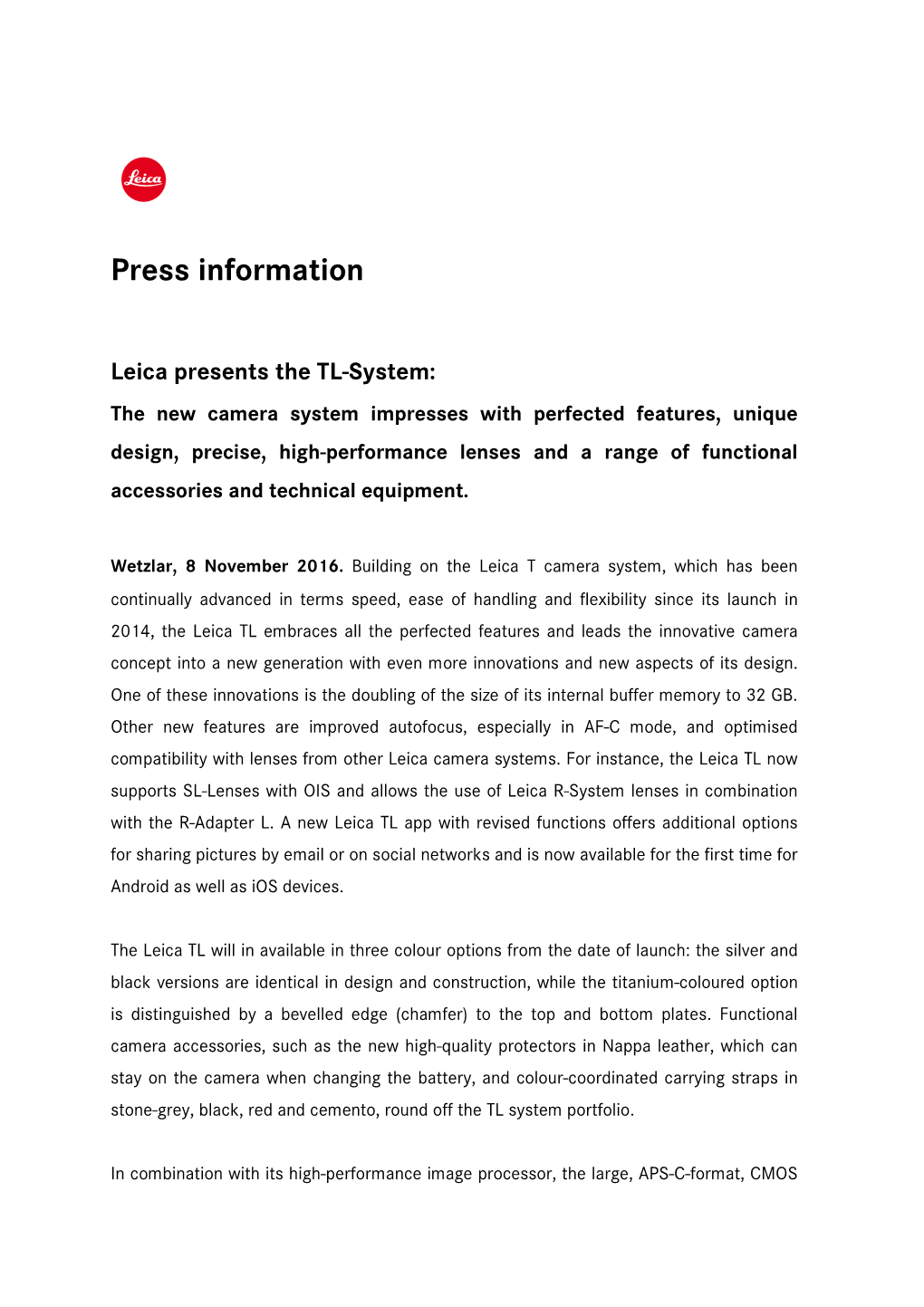 Press Information