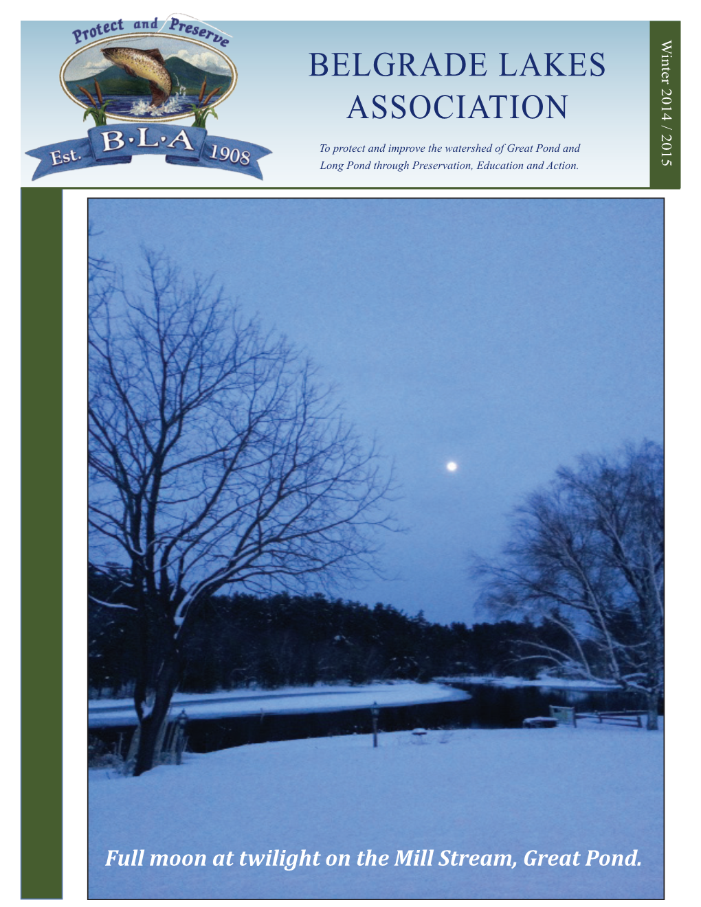 2014-2015 Winter Newsletter