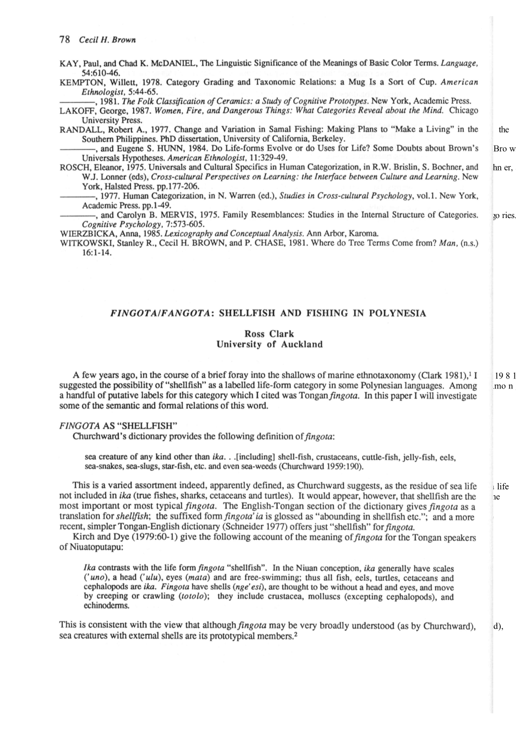 KAY, Paul, and Chad K. Mcdaniel, the Linguistic Significance of the Meanings of Basic Color Language,Terms