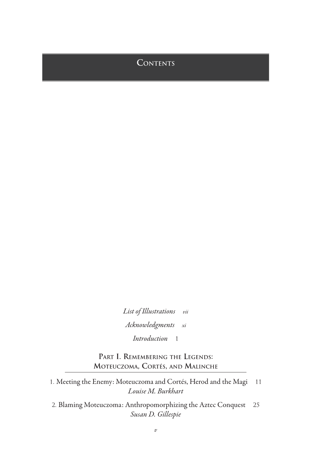 Interdisiplinary Perspectives on the Conquest of Mexico