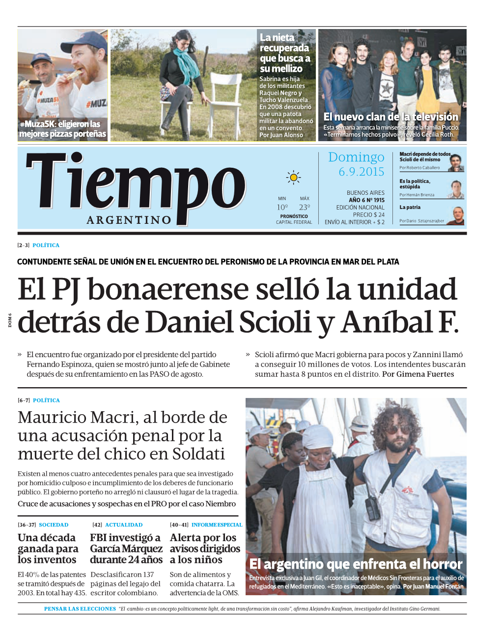 El PJ Bonaerense Selló La Unidad Detrás De Daniel Scioli Y Aníbal F