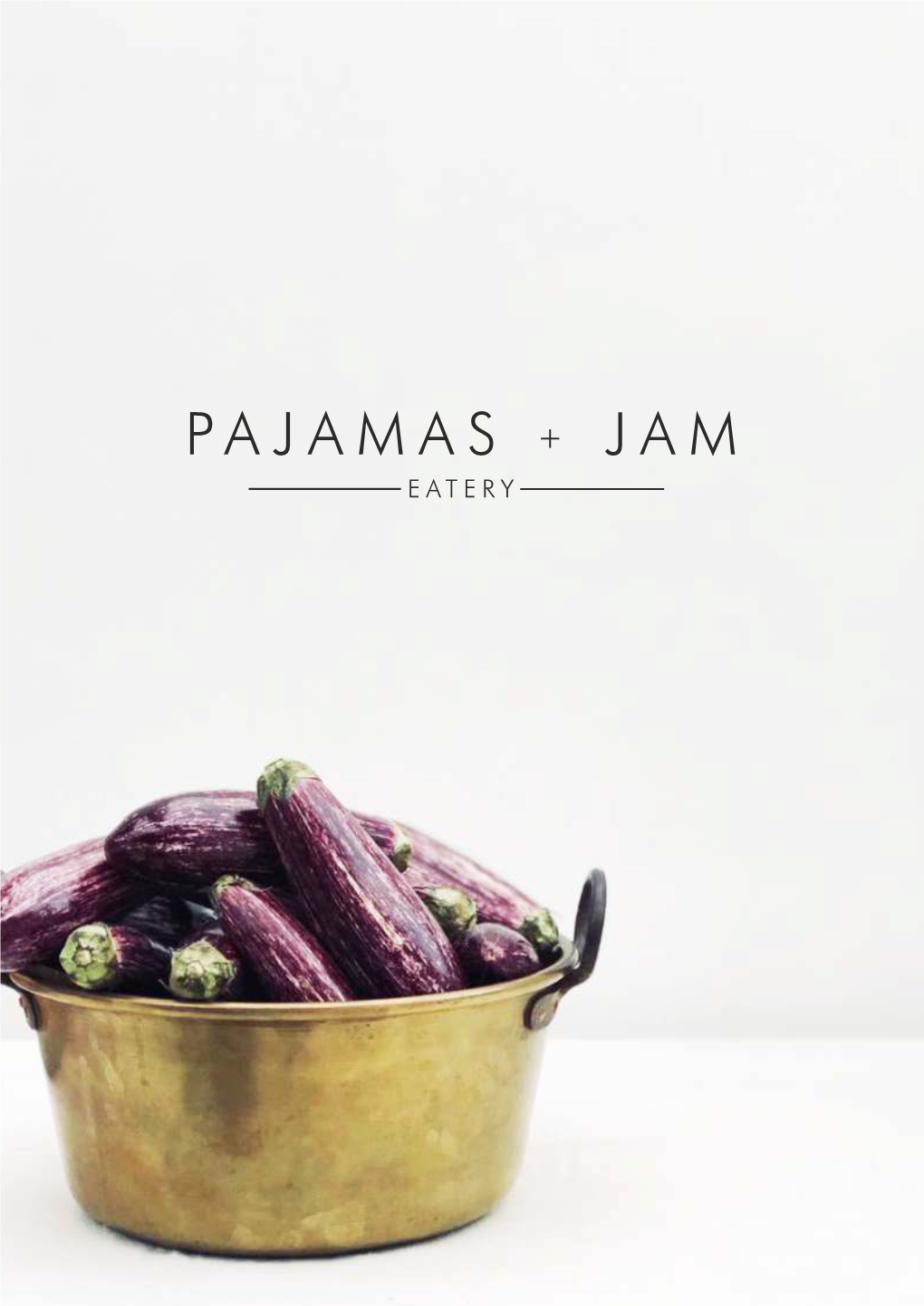 Pajamas + Jam Winter Menu 2019