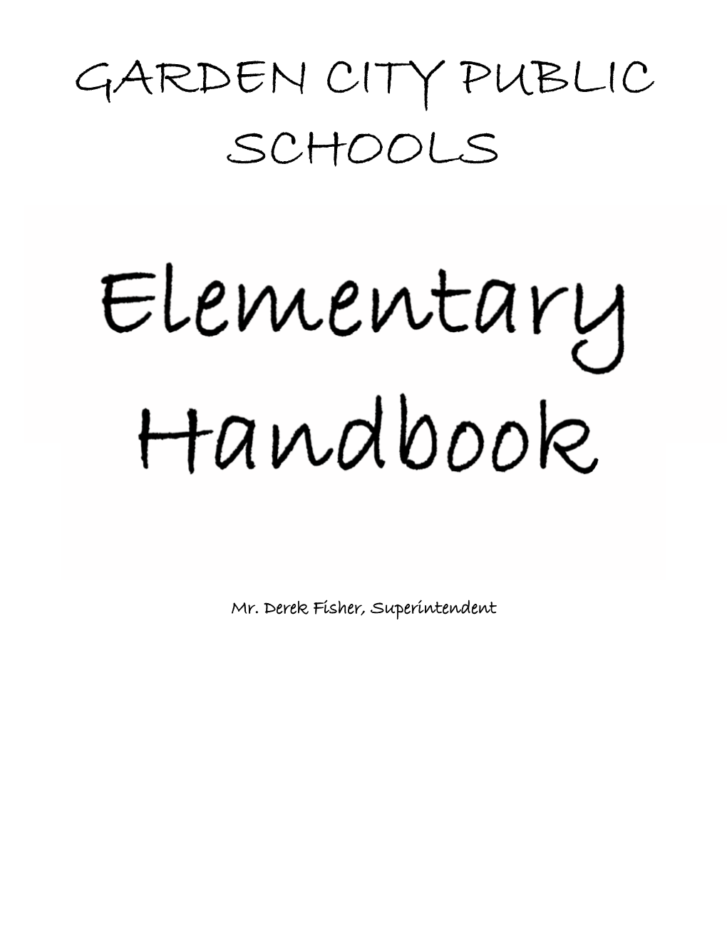 Elementary Handbook