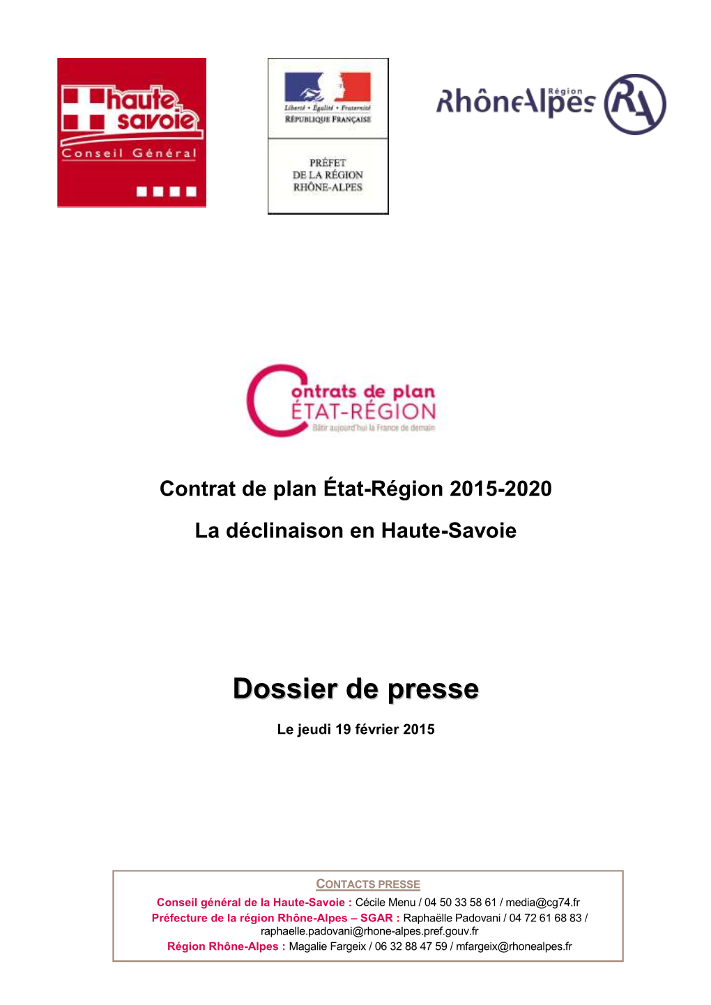 Dossier De Presse