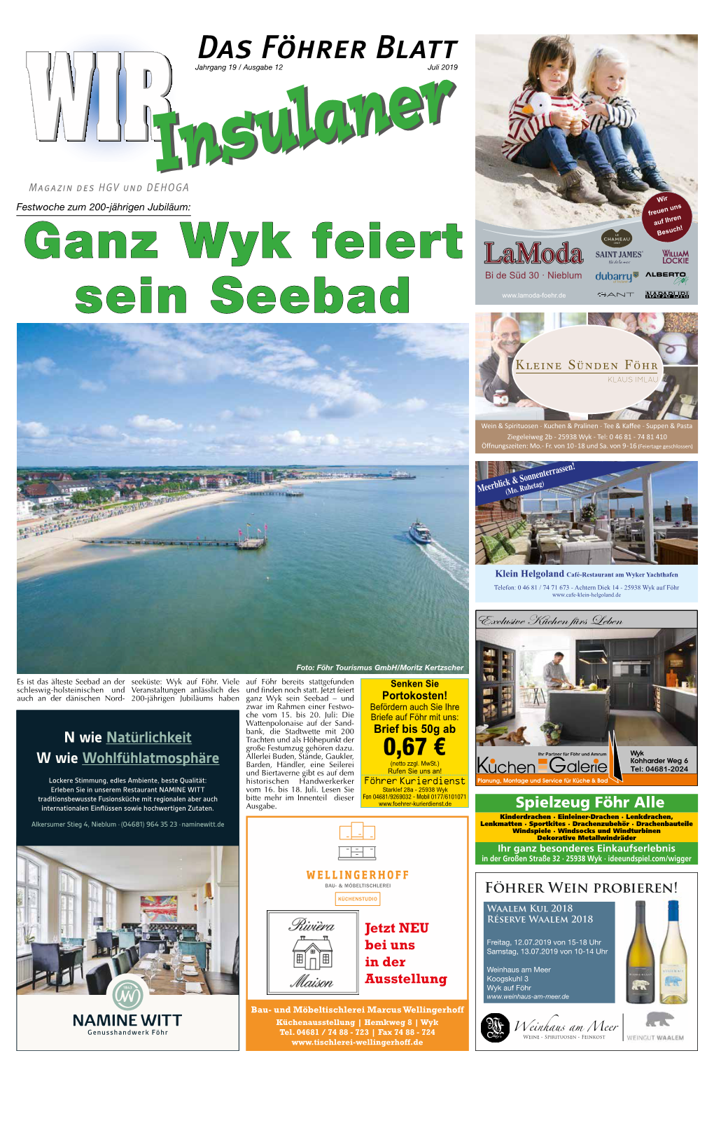 Ganz Wyk Feiert Sein Seebad