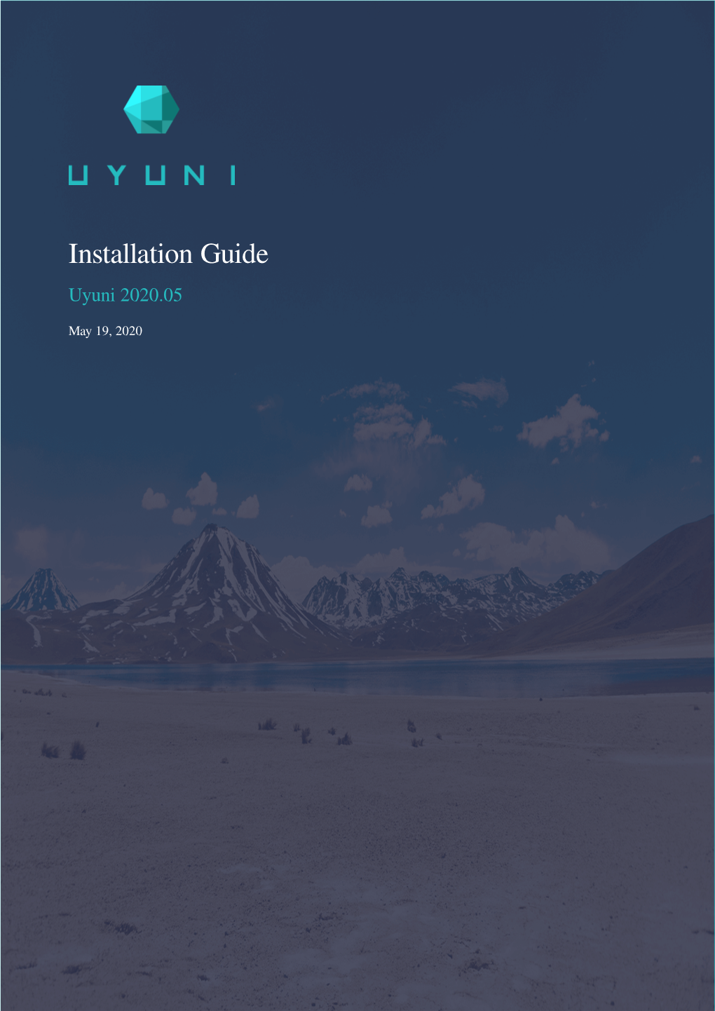 Installation Guide: Uyuni 2020.05