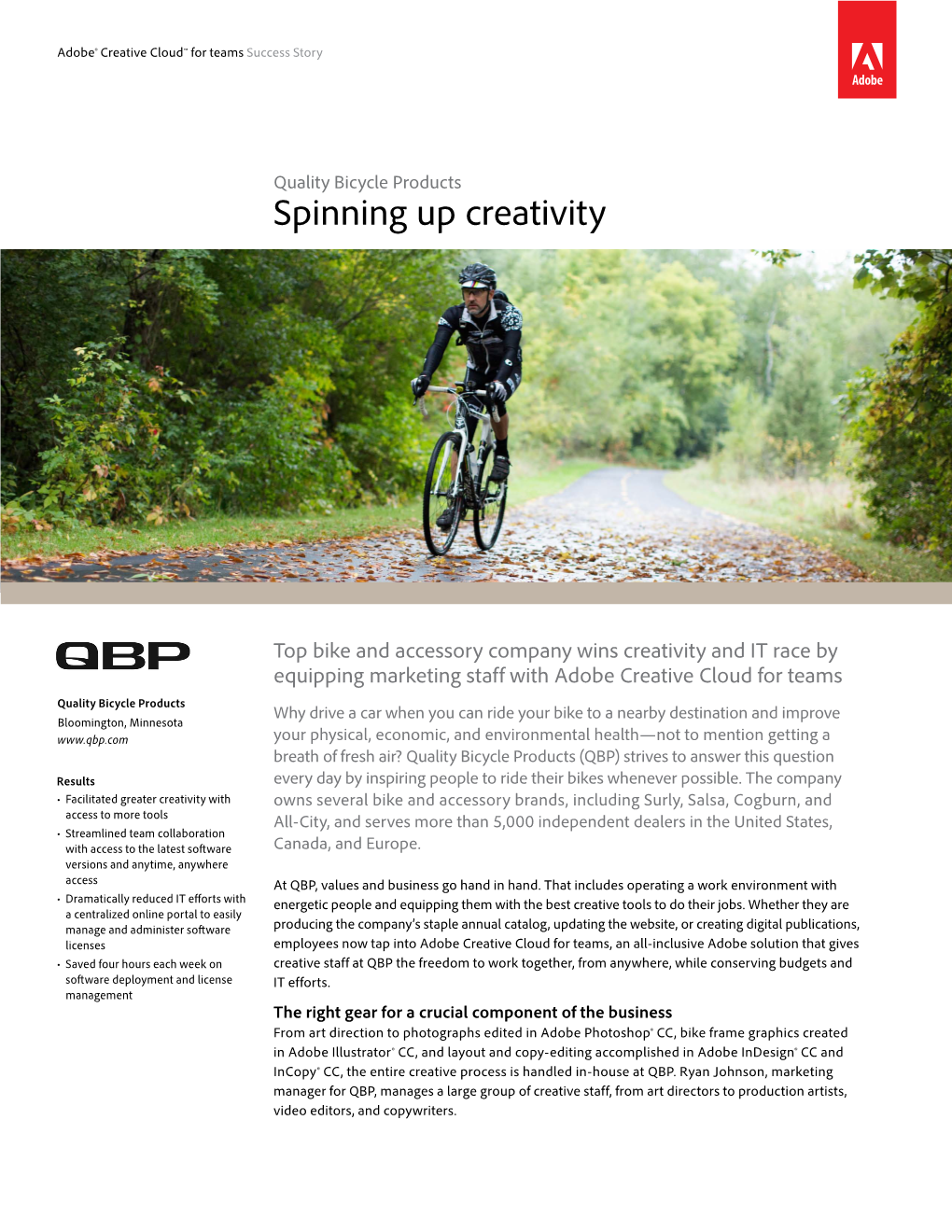 Spinning up Creativity