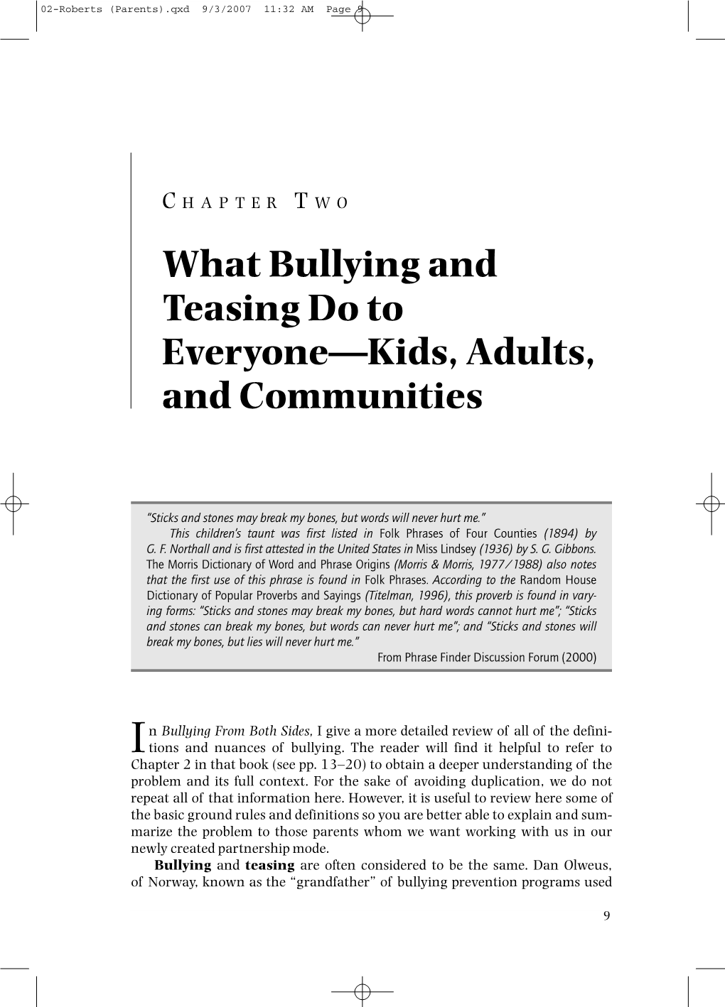 What Bullying and Teasing Do to Everyone—Kids, Adults, and Communities