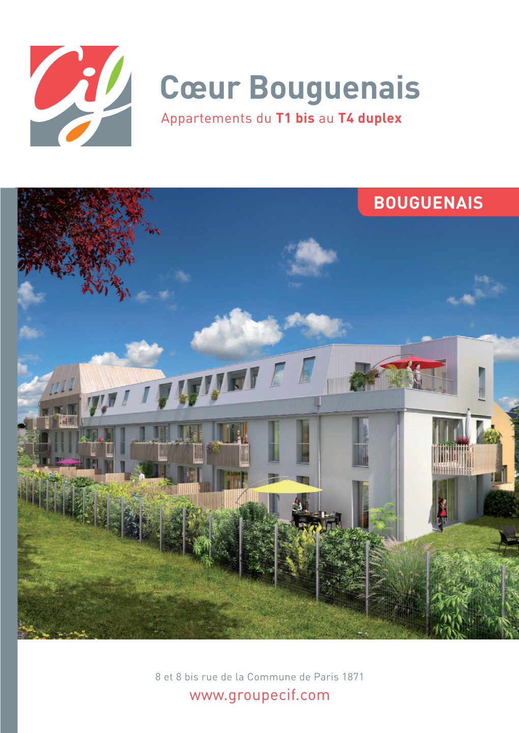 Cœur Bouguenais Appartements Du T1 Bis Au T4 Duplex