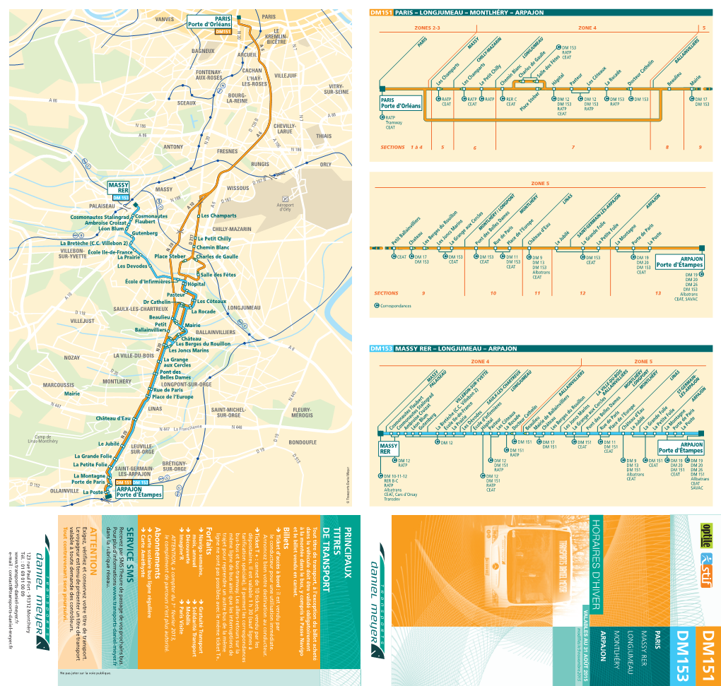 DM 151-153-Dépliant Horaire Hiver