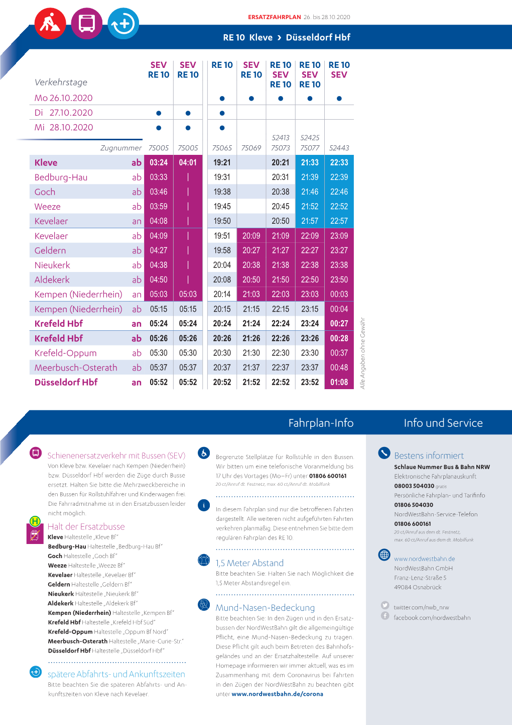 Info Und Service Fahrplan-Info