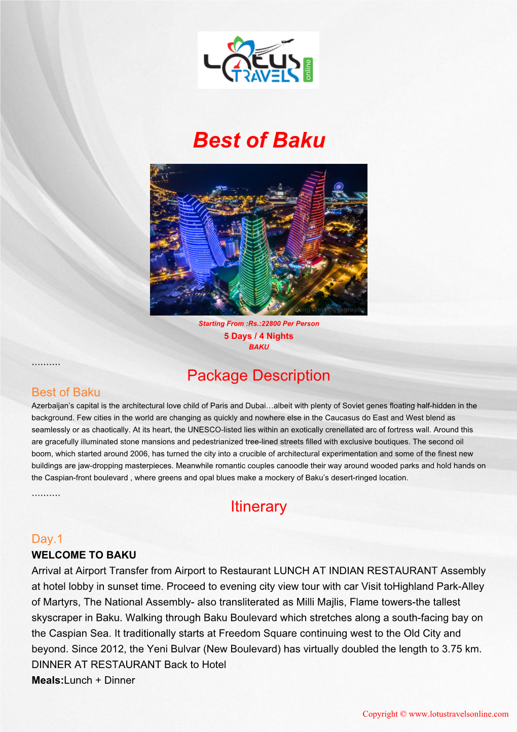 Best of Baku