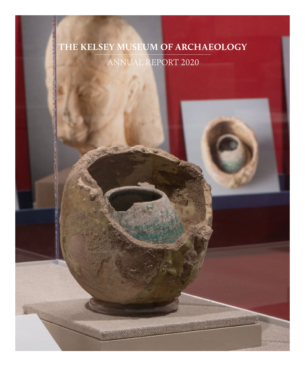 Kelsey Museum 2020 Annual Report