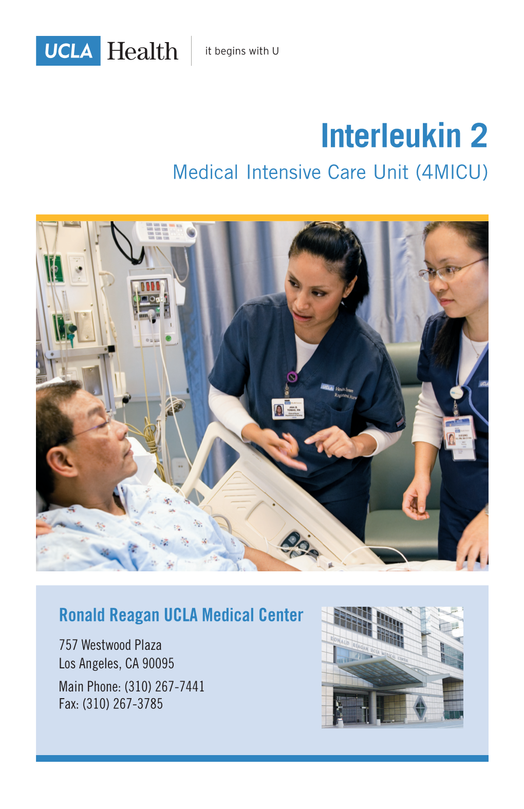 Interleukin 2 Medical Intensive Care Unit (4MICU)