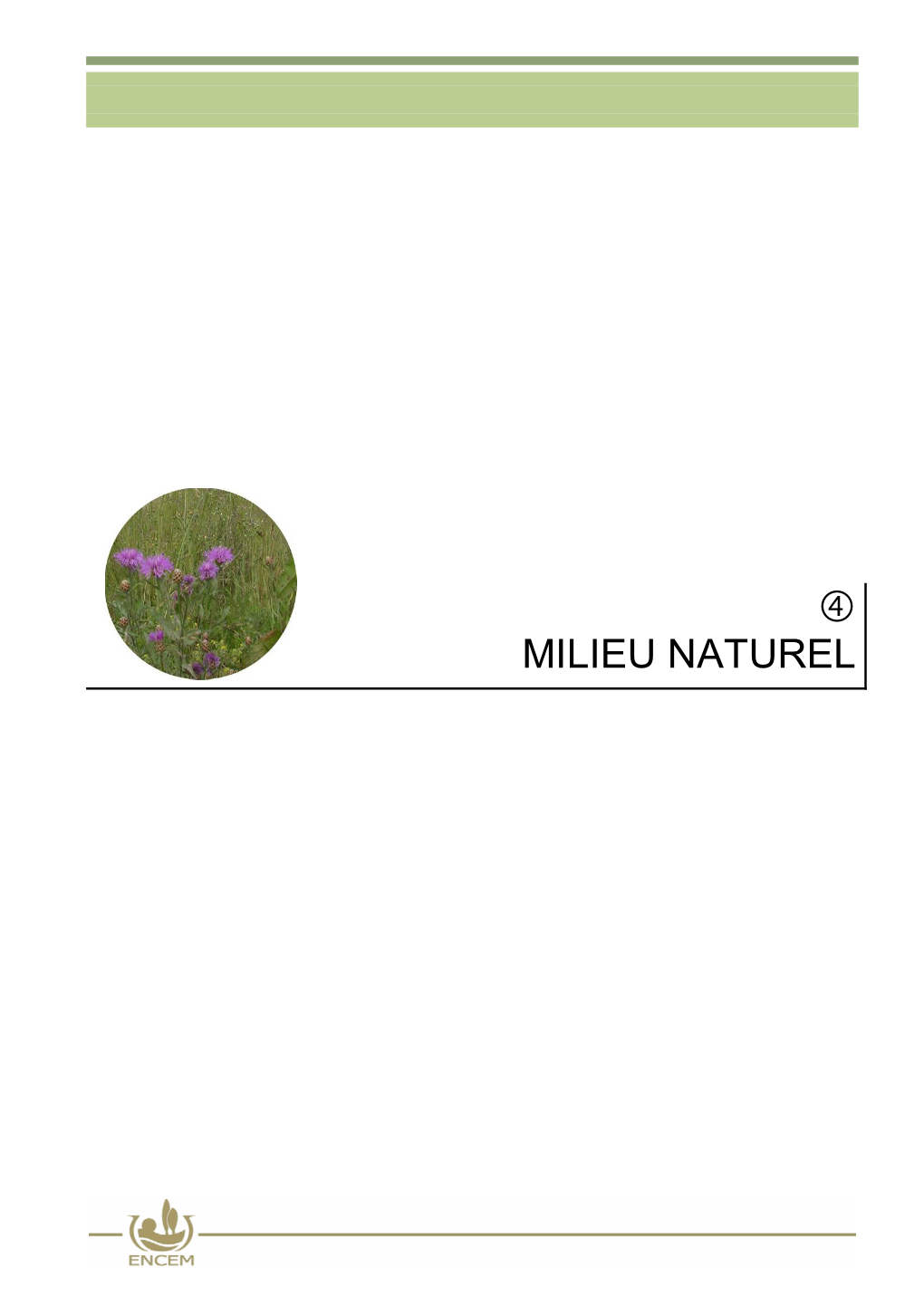 Milieu Naturel