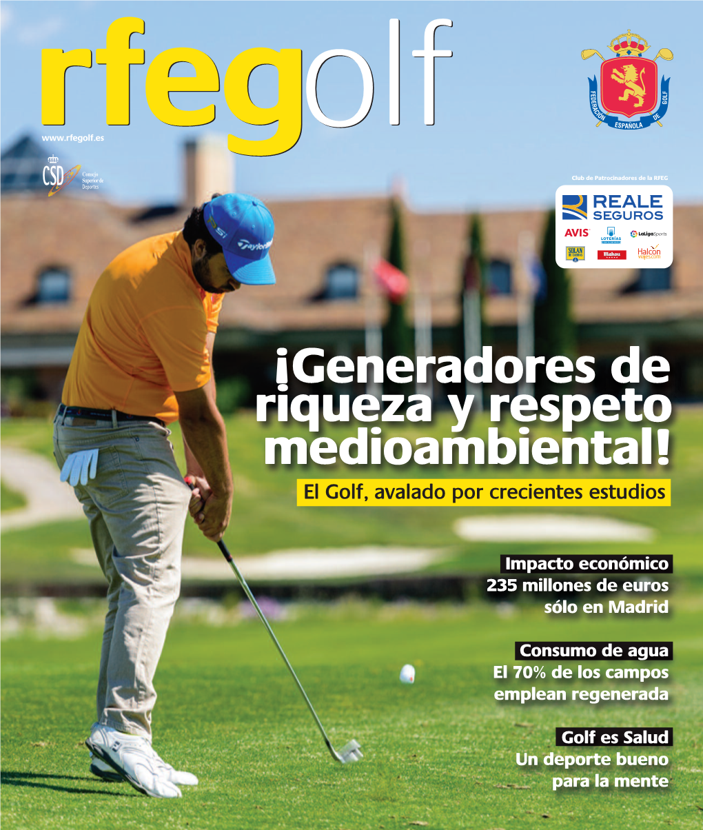 Rfegolf.Es U M E R Club De Patrocinadores De La RFEG O