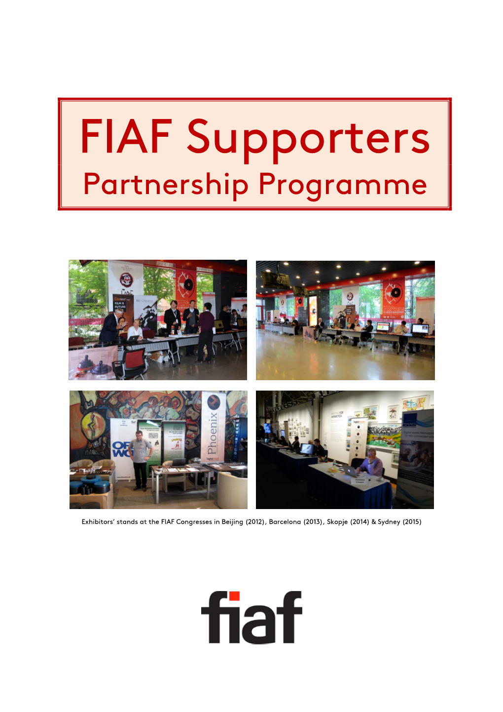 FIAF Supporters Partnership Programme